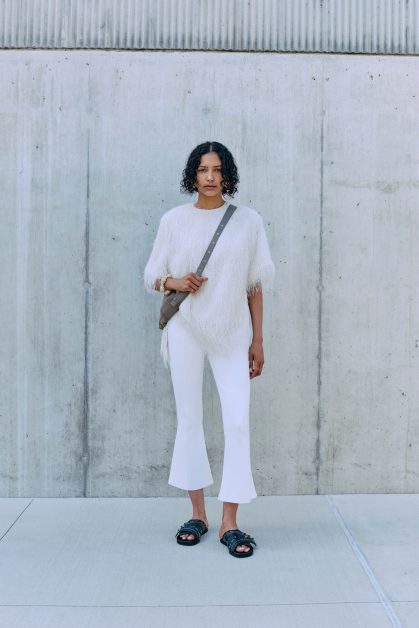 cropped flare jeans