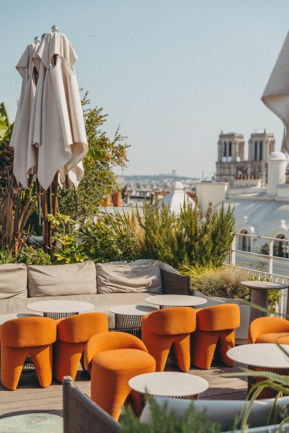 Hôtel Dame des Arts rooftop