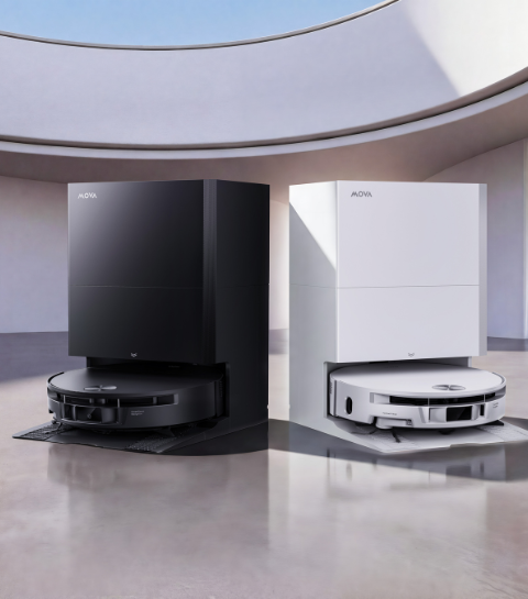 Getest en (goed)gekeurd: de gloednieuwe robotstofzuiger met roldweil van MOVA