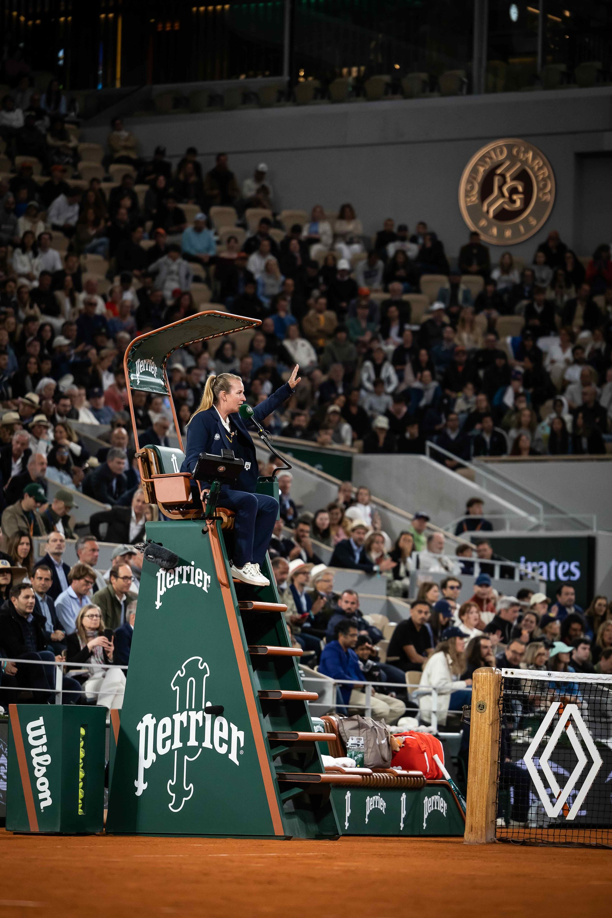 Court Roland Garros - Perrier
