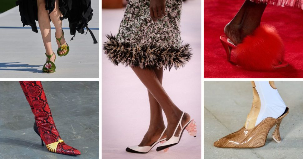 Schoenen schoppen het opnieuw tot modeobject van het moment