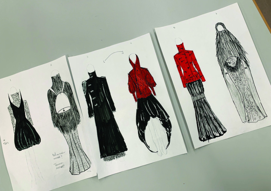 Ontwerpschetsen Malvin Vandersteen