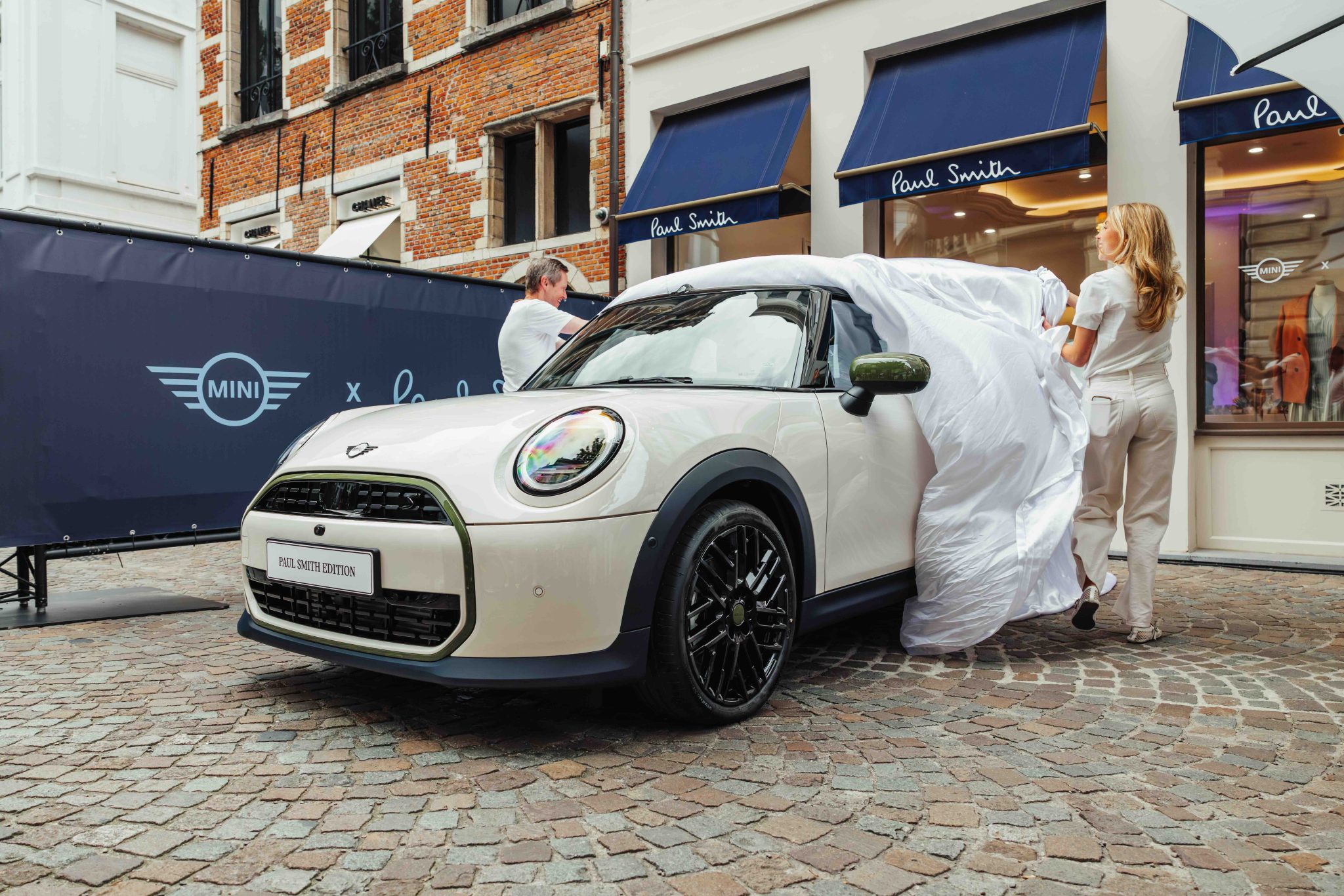 Voiture MINI x Paul Smith