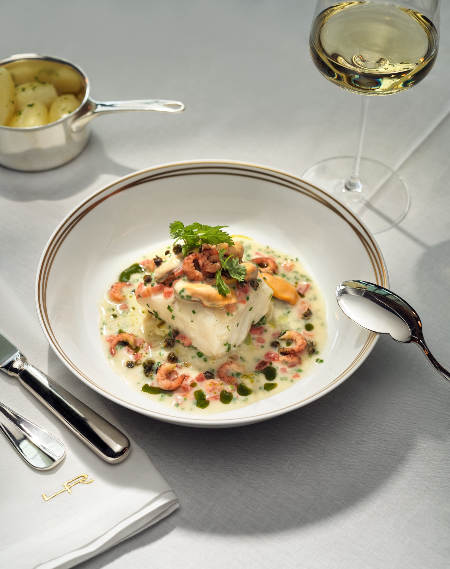 La Rigue Knokke fine dining kust